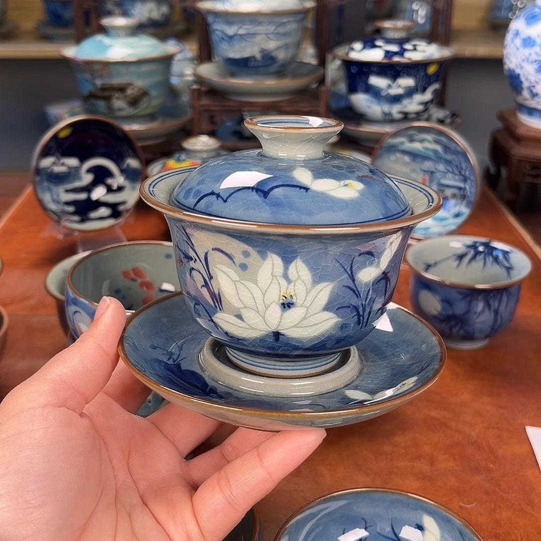 杯盖碗景德镇陶瓷