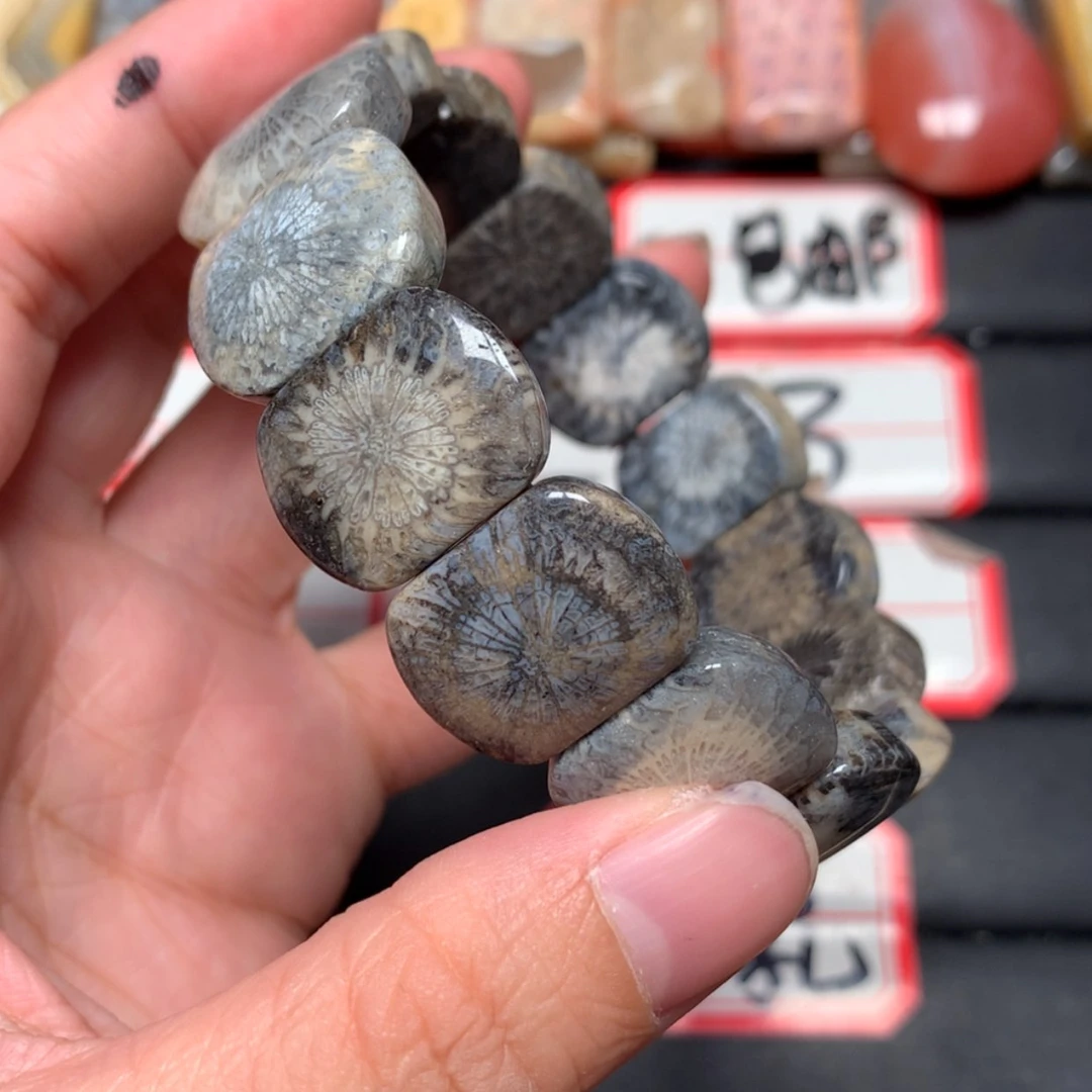 【闪购商品】未镶嵌颈饰硅化玉许**欢