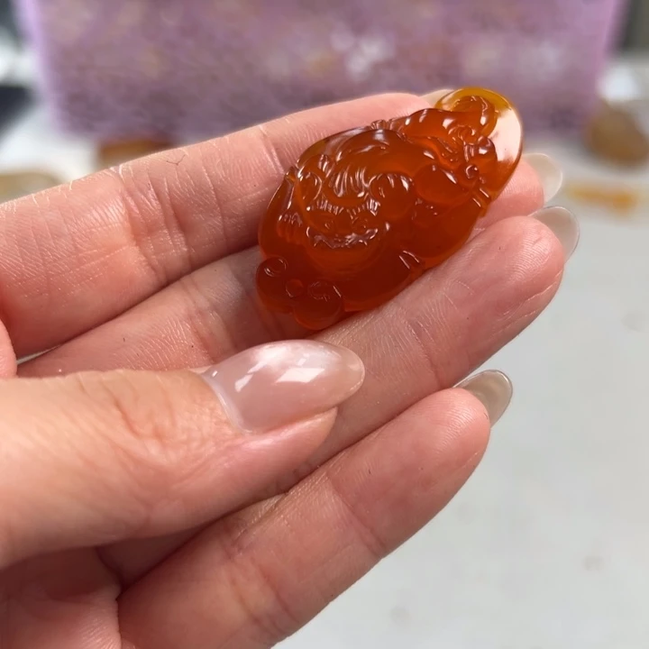 玛瑙/玉髓吊坠(不含链)未镶嵌