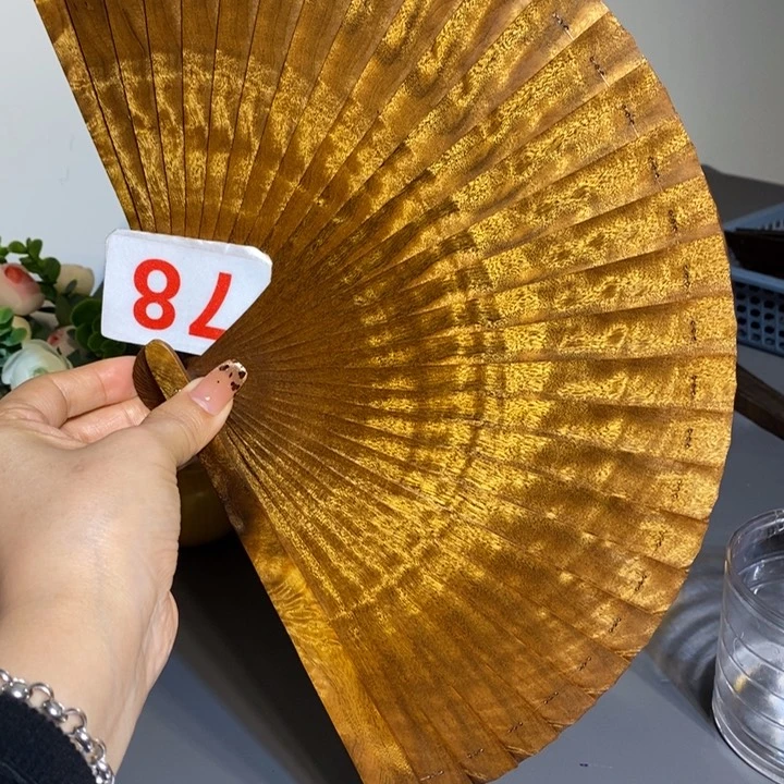 金丝楠非**响金丝楠木扇子