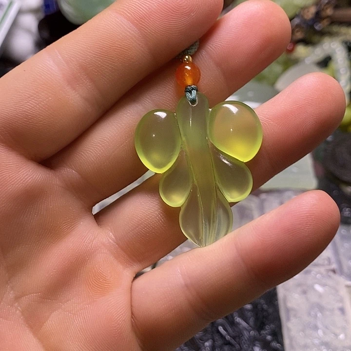 岫玉未镶嵌岫玉挂件