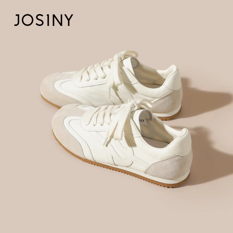 卓诗尼复古德训鞋女2025新款平底潮流百搭平底板鞋休闲鞋子运动鞋