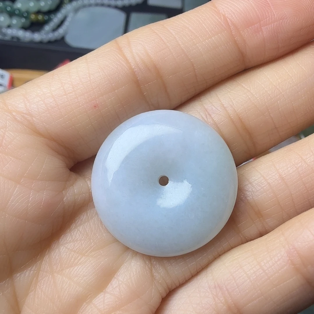 翡翠未镶嵌颈饰天然缅甸翡翠A货