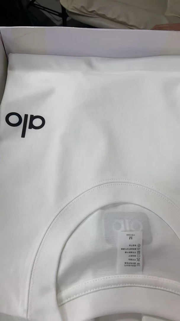 【X】爆款ALO圆领时尚 简单百搭  男女同款情侣款