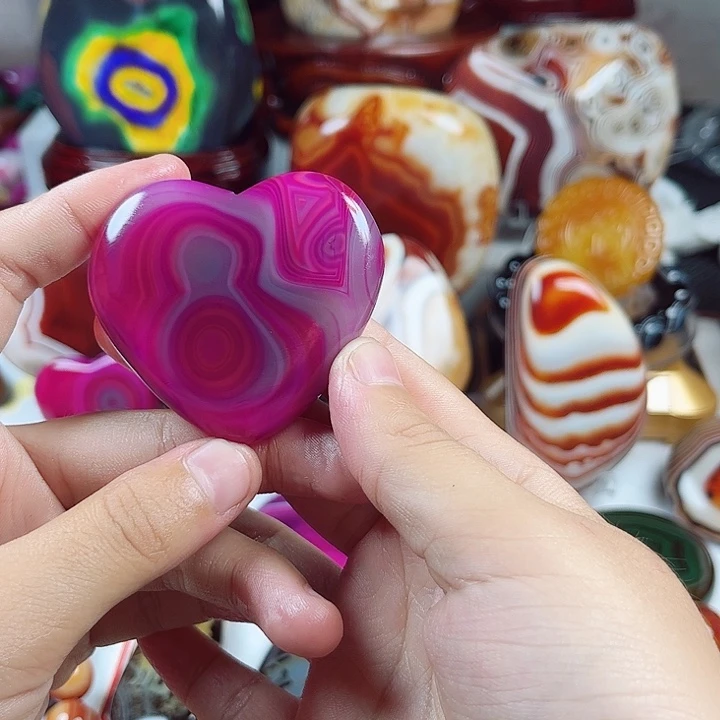 玛瑙/玉髓未镶嵌耳饰