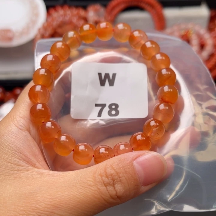 南红玛瑙未镶嵌多样性发货默认微瑕称重10mm