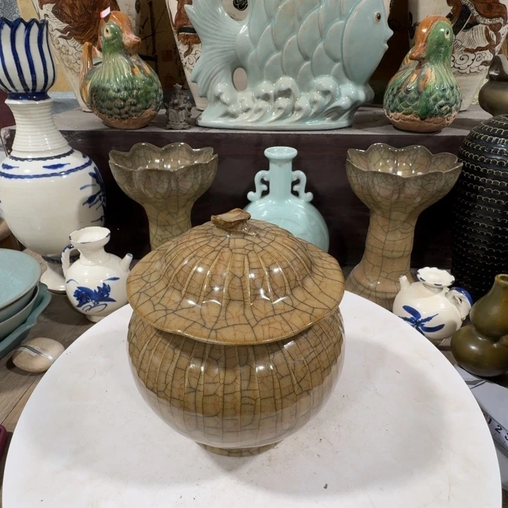 茶盏手工制作陶瓷摆件