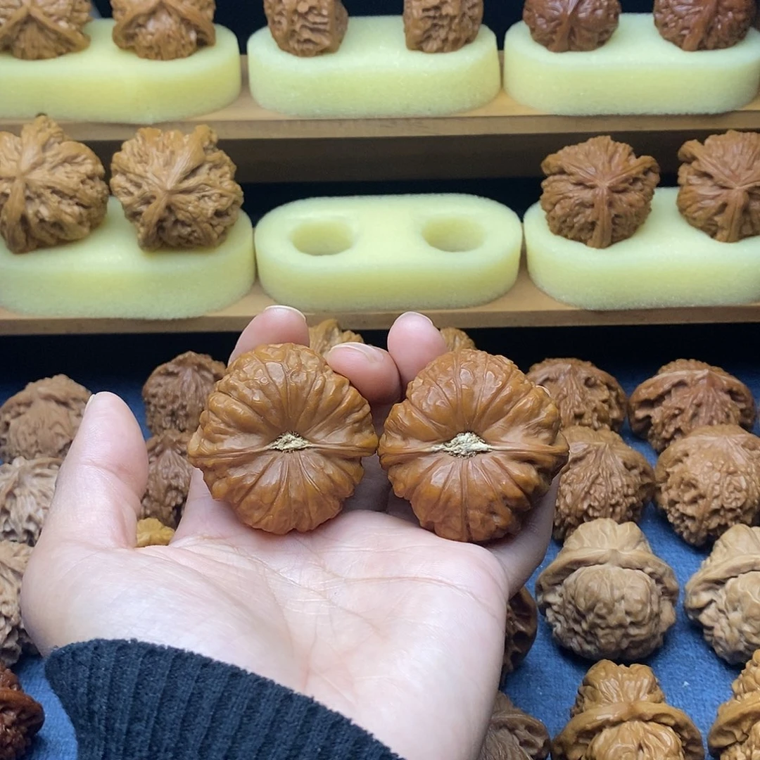 45全品南瓜墩文玩核桃