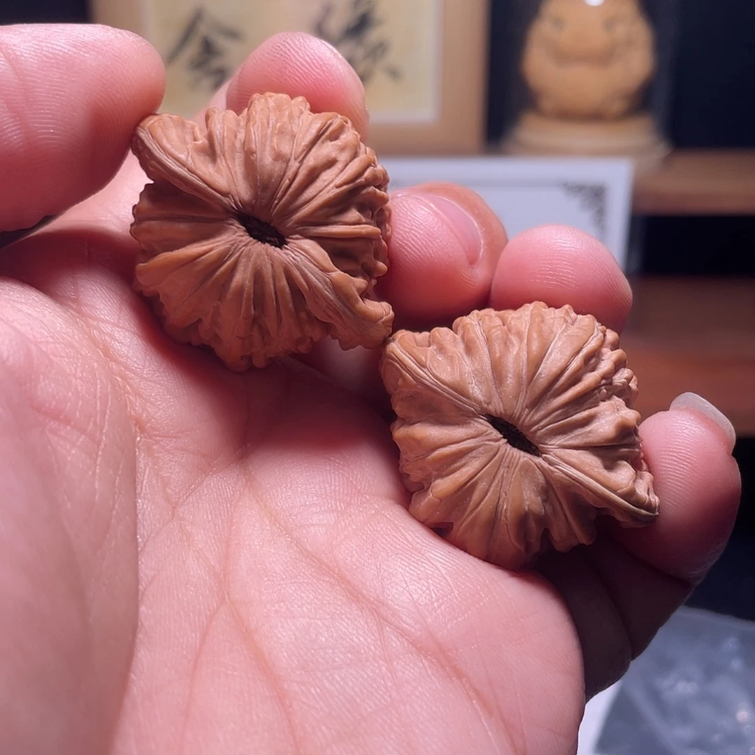 花***海把件文玩核桃汉高楼38尺