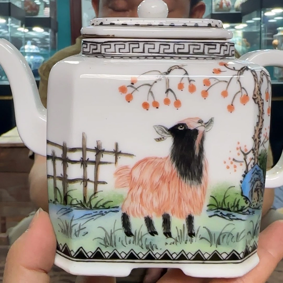 壶景德镇陶瓷手工制作