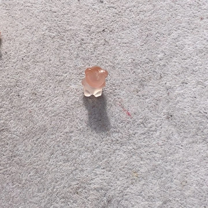 南红玛瑙小熊未镶嵌