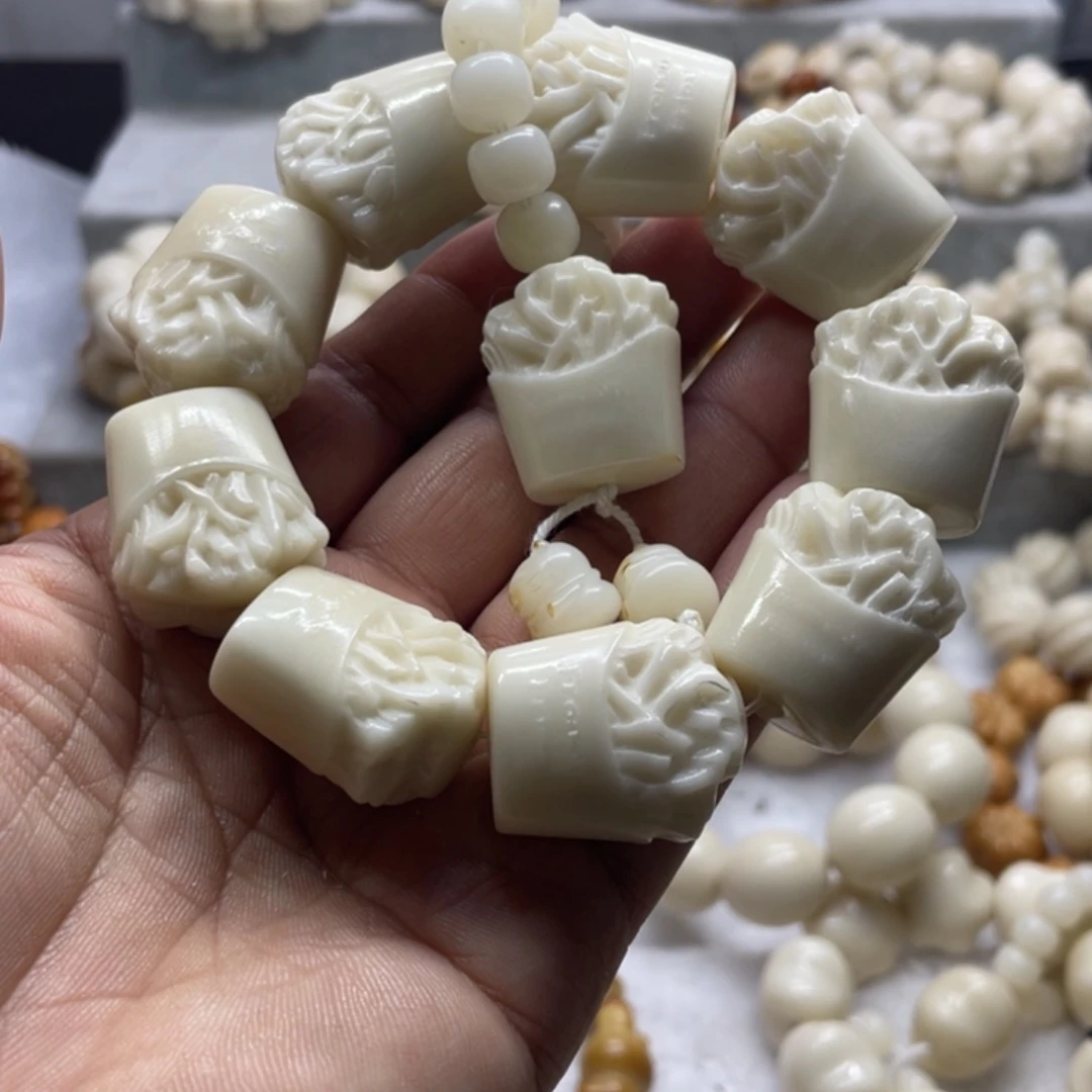 吊坠菩提根/象牙果全品象牙果薯条手串卡26