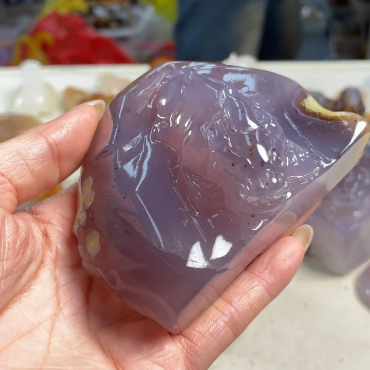 玛瑙/玉髓未镶嵌吊坠(不含链)