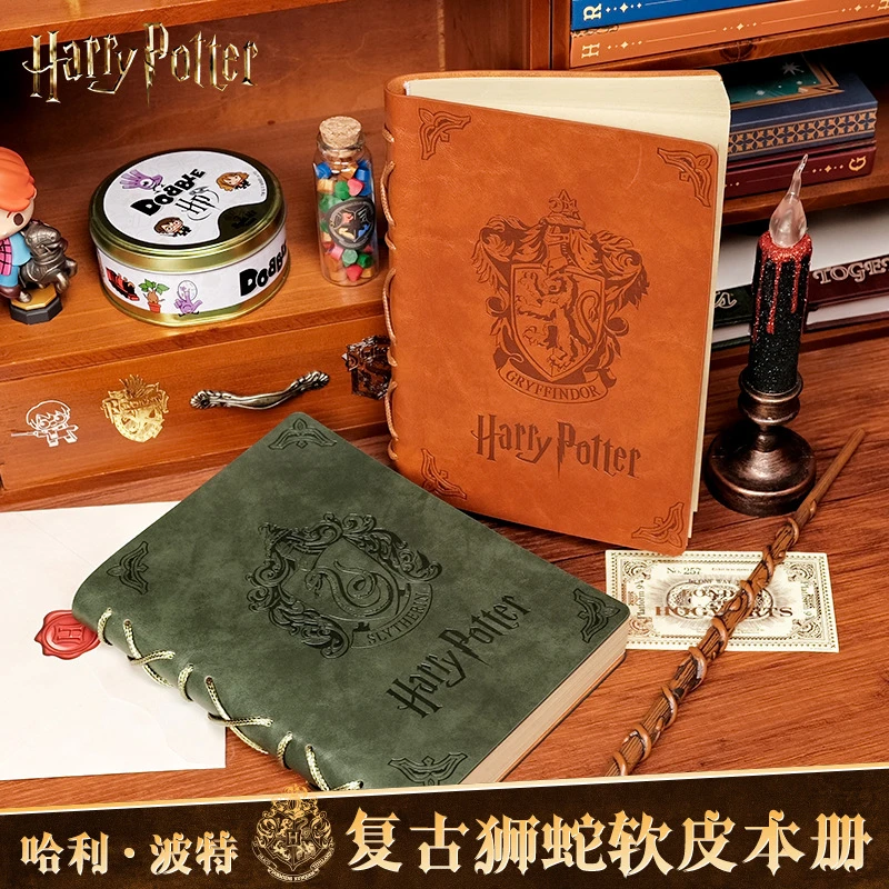 正版哈利波特笔记本复古学院周边日记本魔法账本格兰芬多记事本