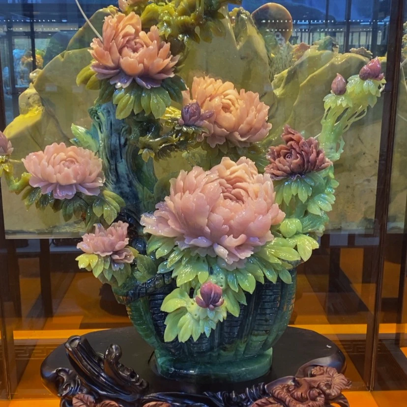 【闪购商品】蛇纹石玉未镶嵌摆件