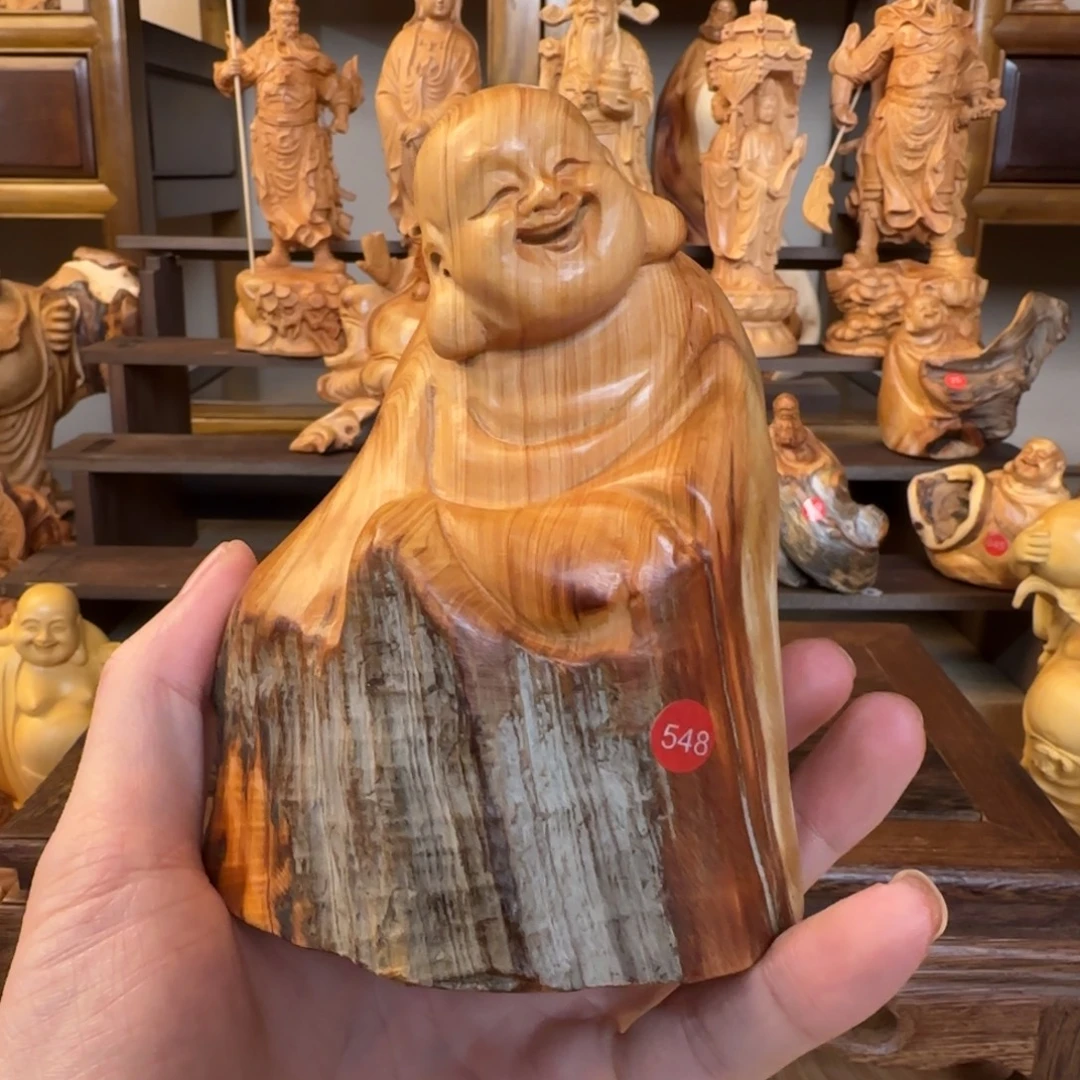 崖柏小木匠艺雕一物一拍