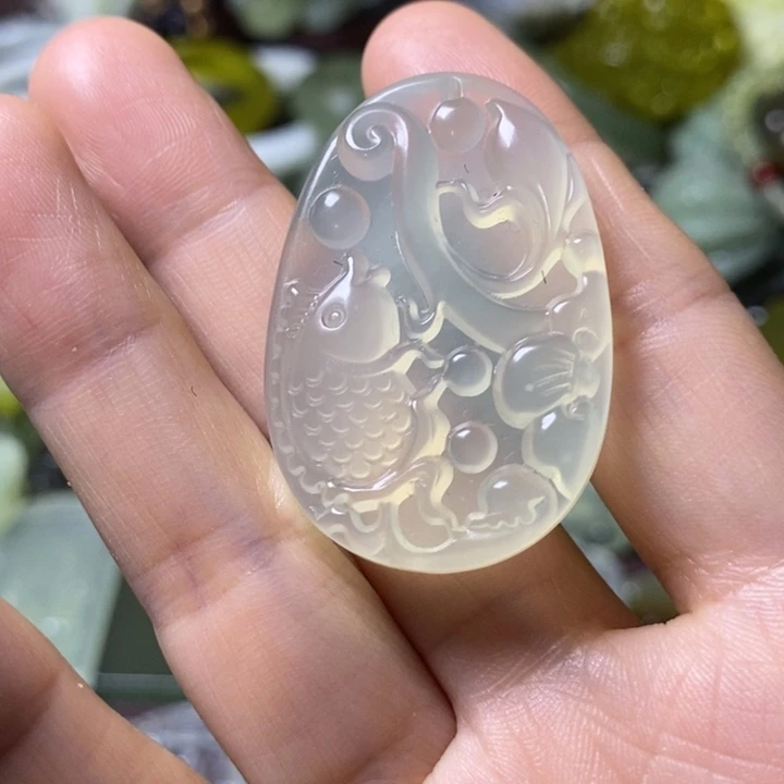 岫玉岫玉挂件未镶嵌