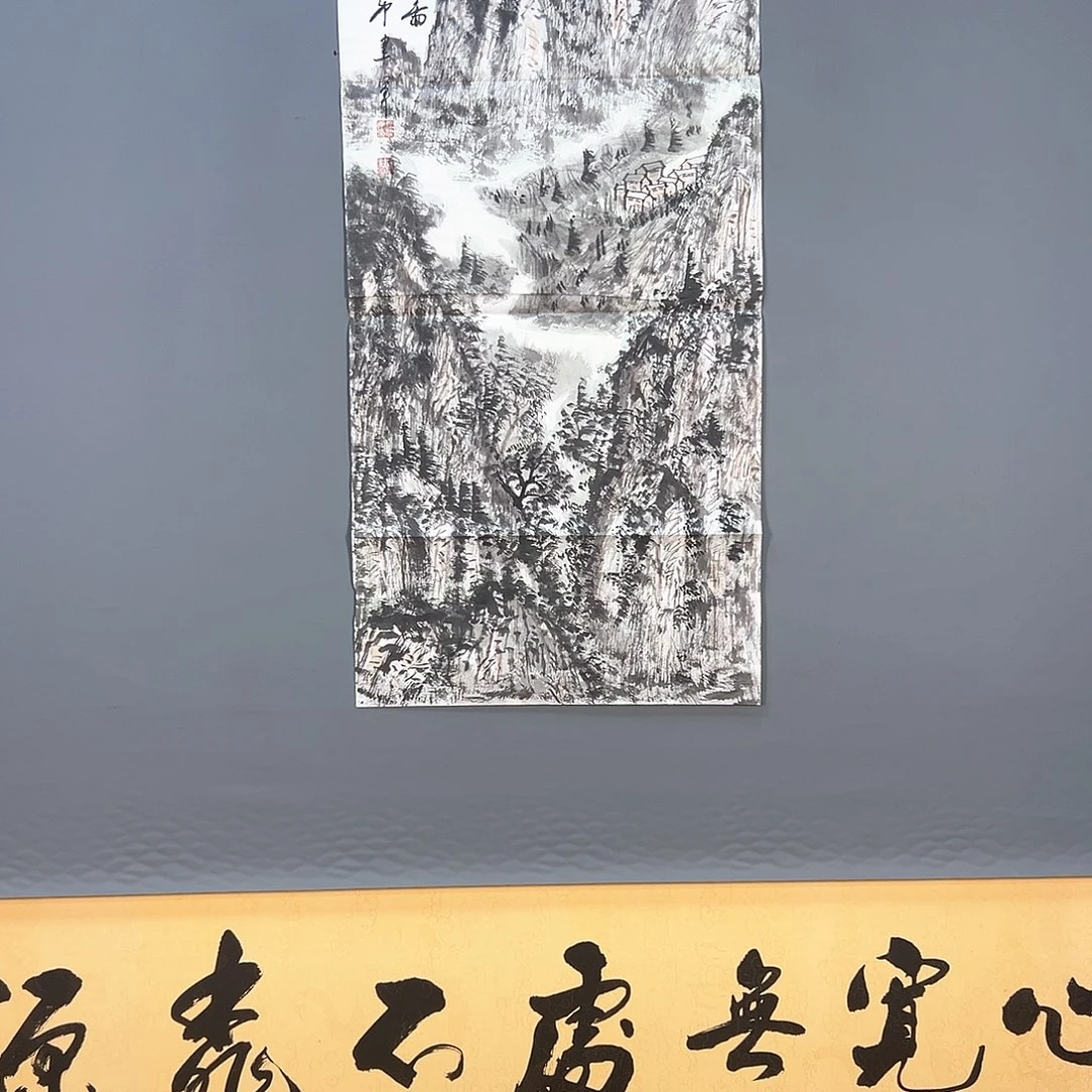 国画480 花鸟和蝴蝶在这里栖息