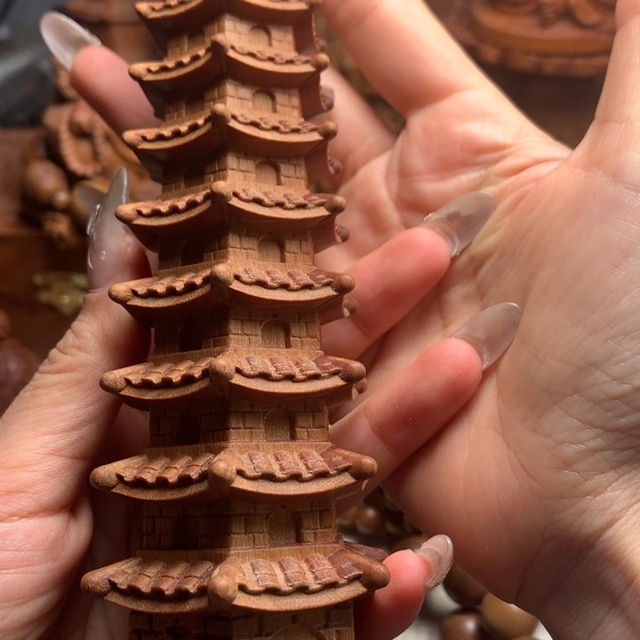 檀香木把件@***荣老山檀木