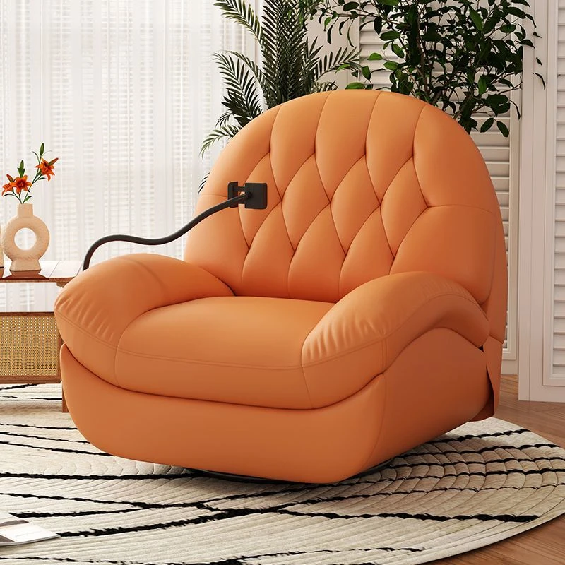 头等舱沙发舱电动多功能摇椅懒人沙发休闲客厅阳台按摩椅躺椅