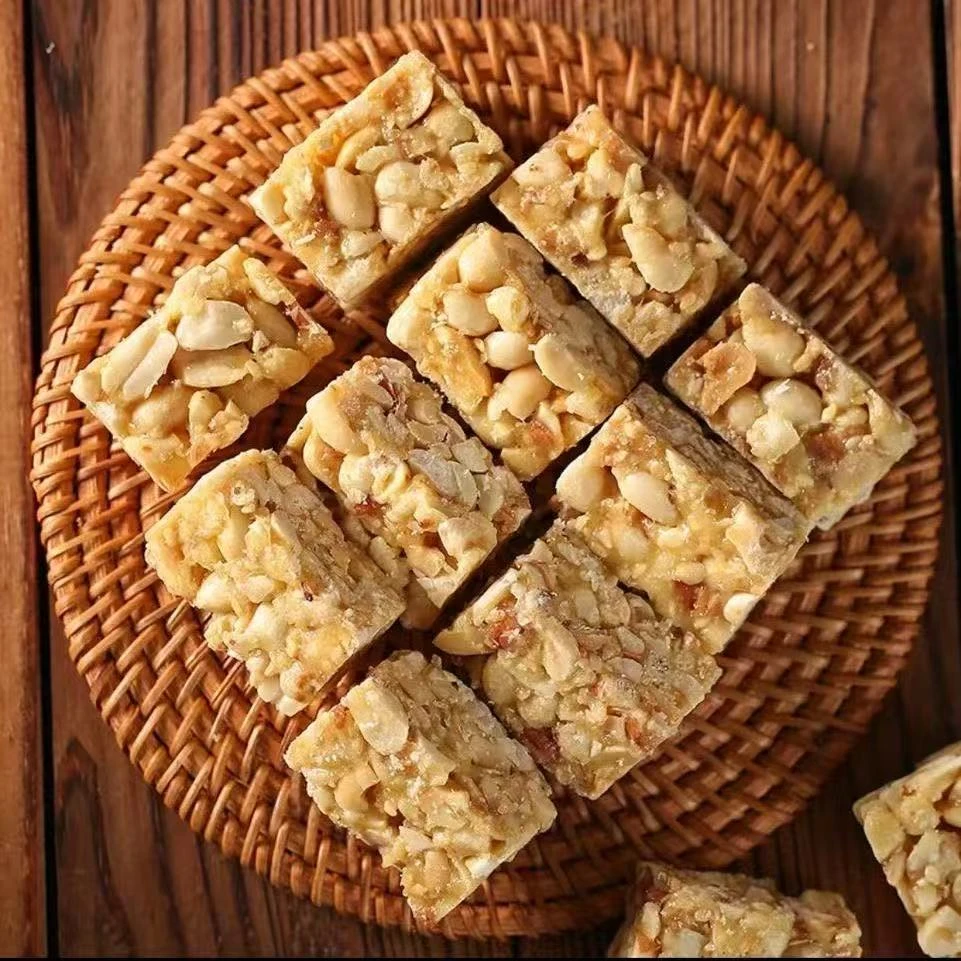 花生老牌子手工传统酥糖手工特产小吃老式糕点休闲怀旧零食