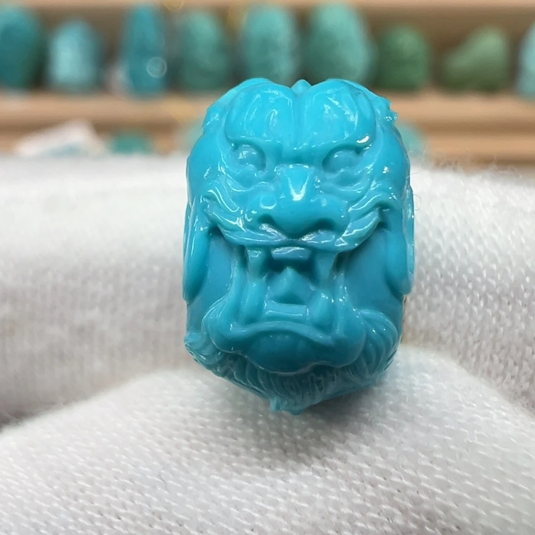 绿松石未镶嵌配饰12.5×8