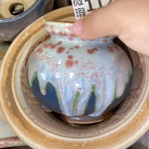 罐1124 微瑕38包邮景德镇陶瓷
