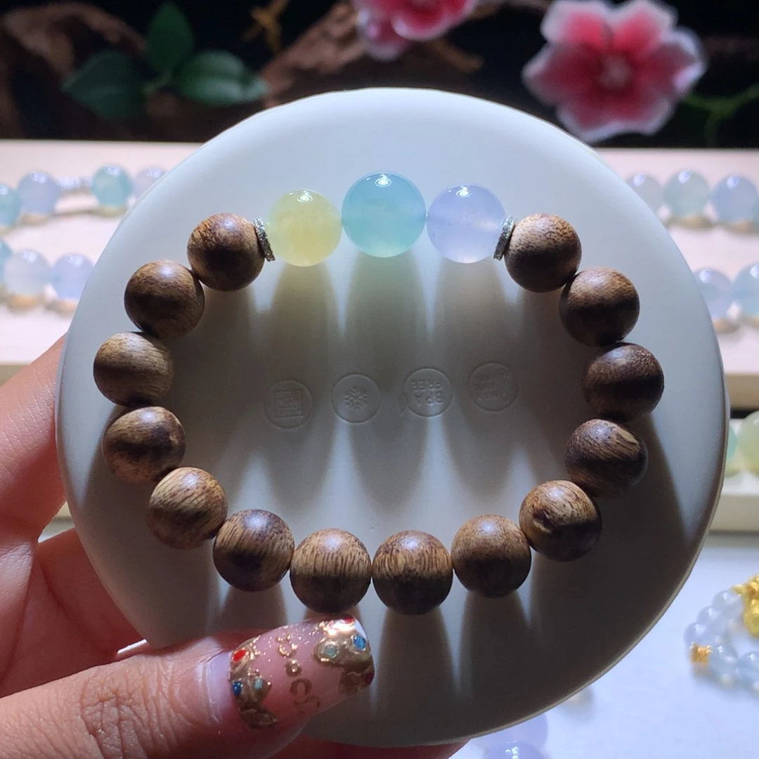 未镶嵌手串翡翠特价马卡龙*有包容