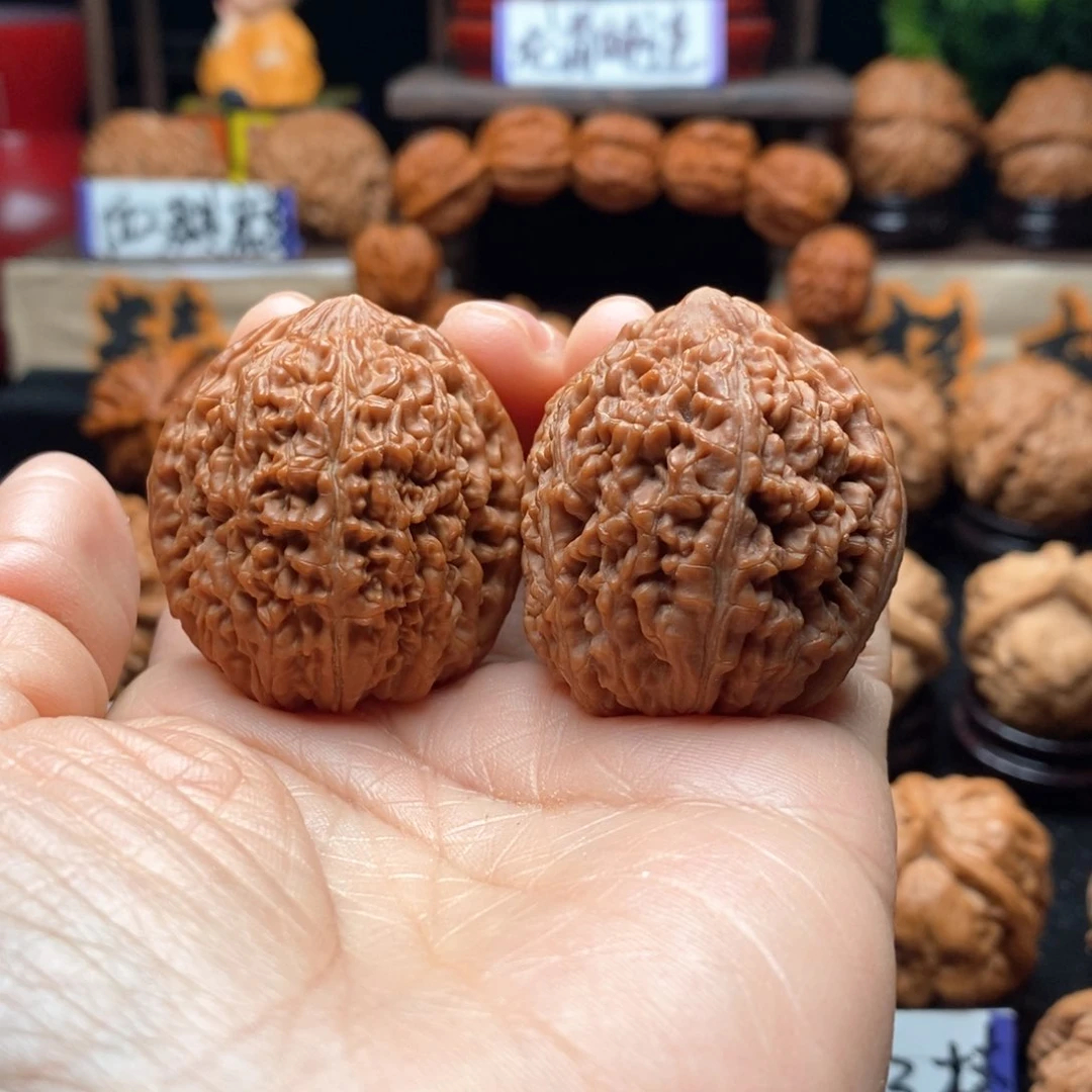 文玩核桃把件糖**排大蒜头全品