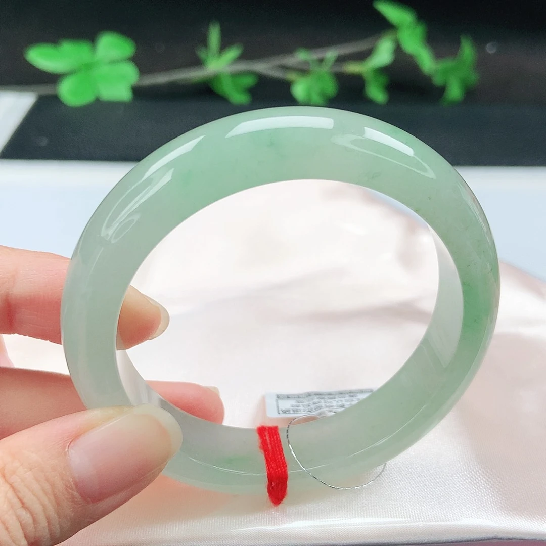 未镶嵌手镯翡翠55圈