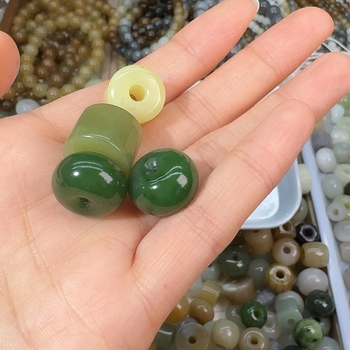 路***尘和田玉未镶嵌颈饰拍4