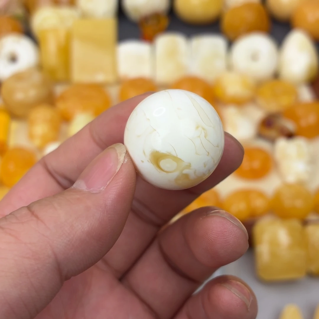 蜜蜡未镶嵌吊坠(不含链)