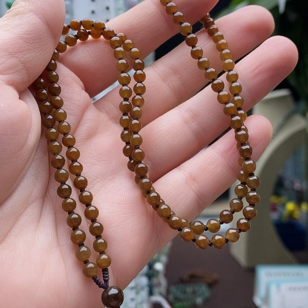 ****y和田玉未镶嵌颈饰