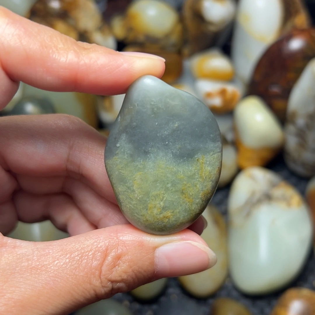 和田玉未镶嵌挂件12