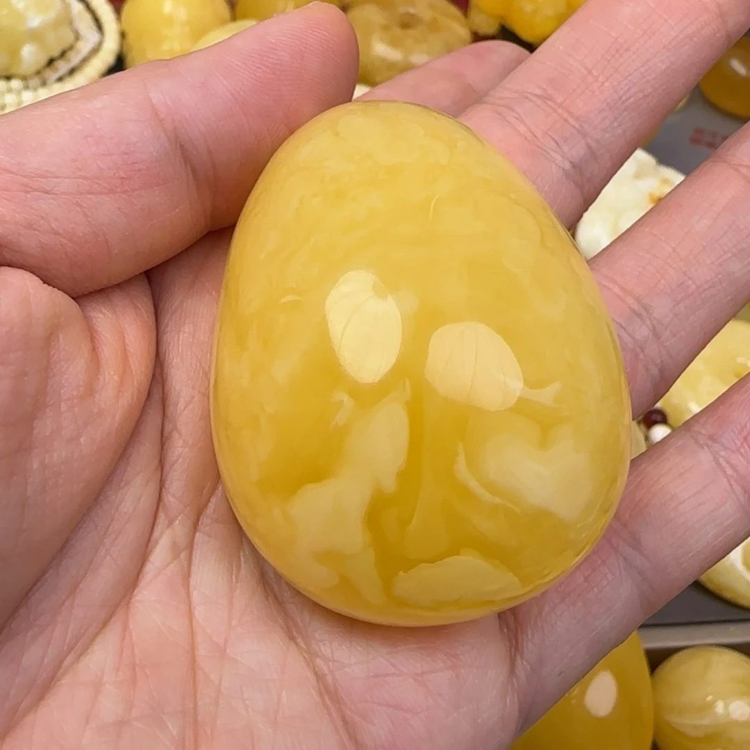 蜜蜡颈饰未镶嵌天然蜜蜡