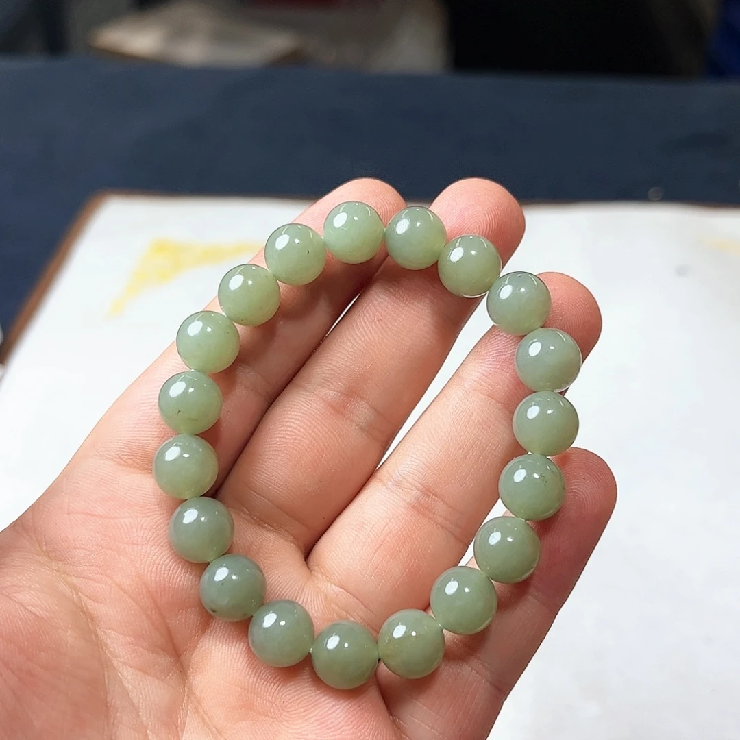 和田玉未镶嵌手链37