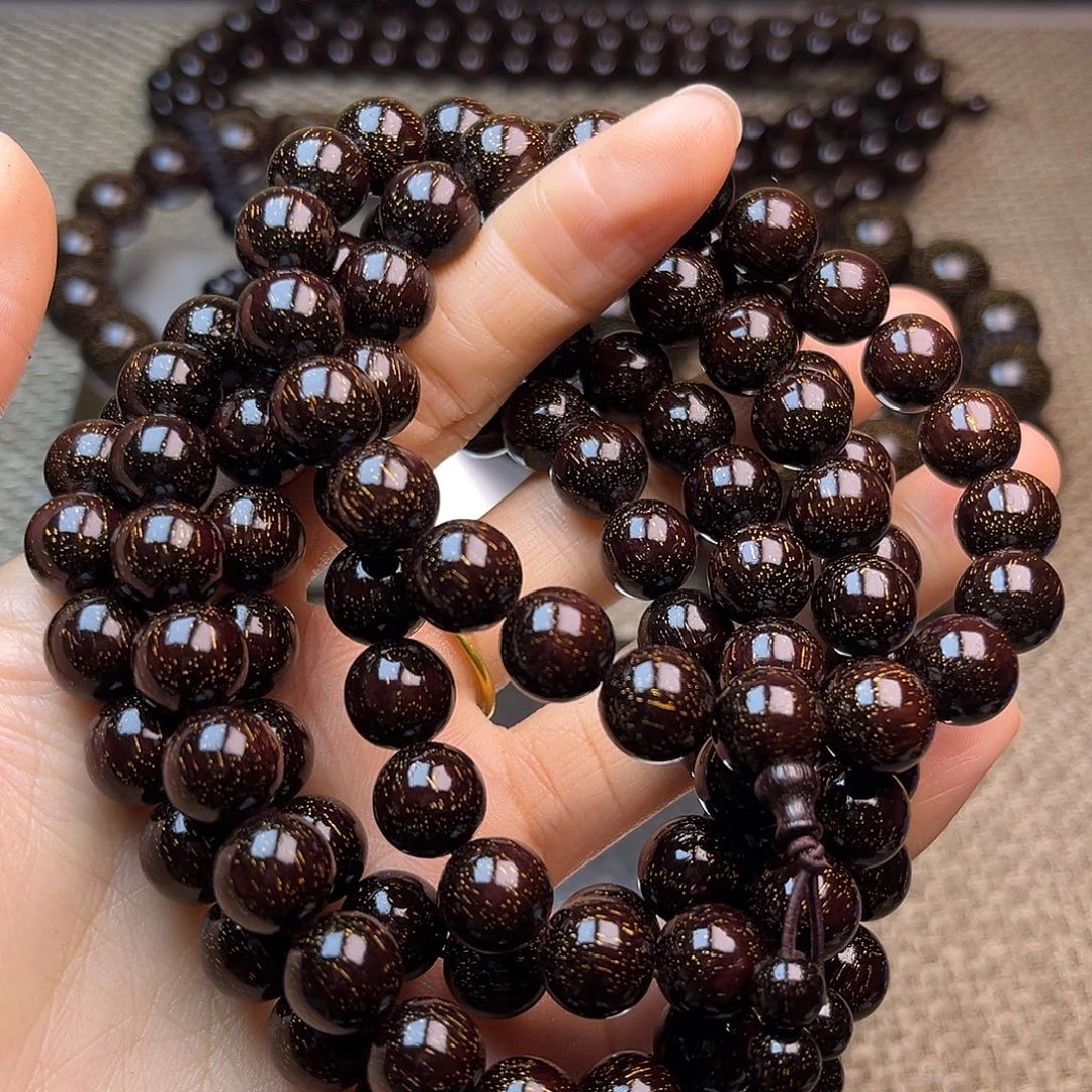 檀香紫檀（小叶紫檀）1.0 108 爆星