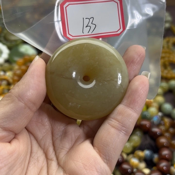 蛇纹石玉未镶嵌手链