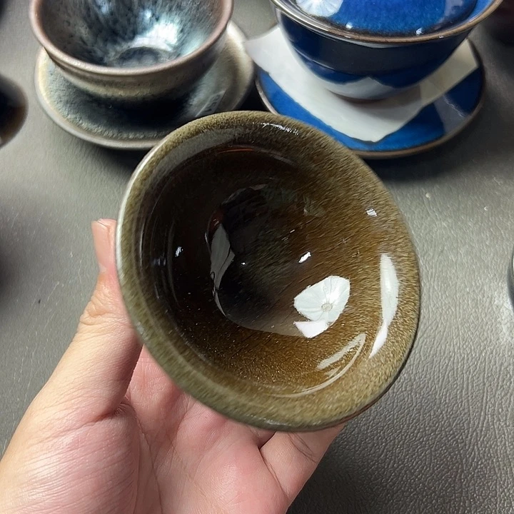 茶盏这个时候才开始准备好