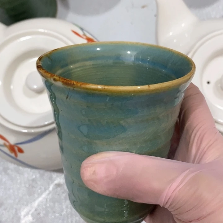 瓷片五厂闻香杯微瑕疵
