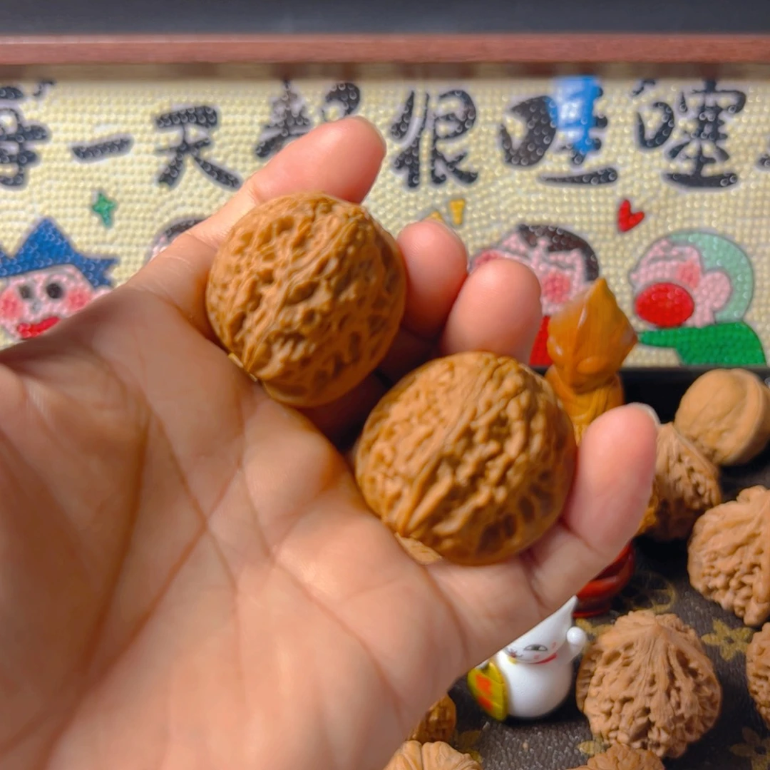 吊坠文玩核桃磨盘35