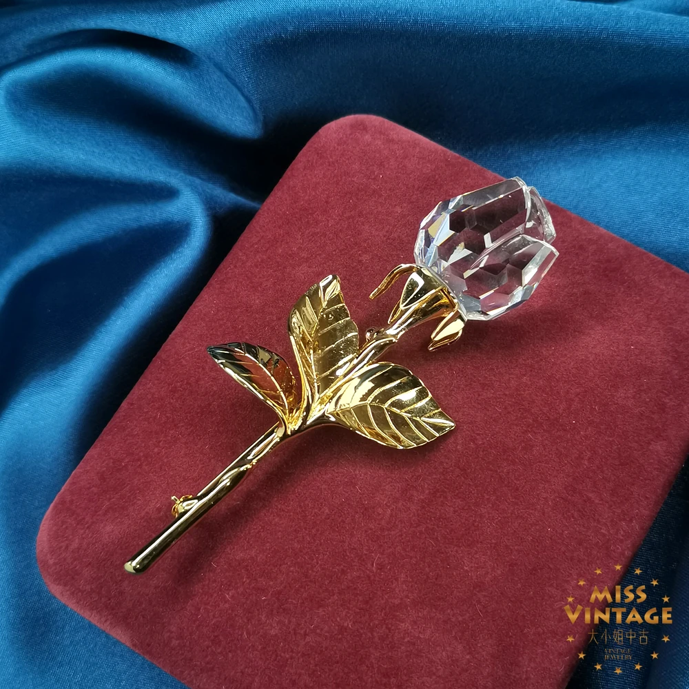 施华洛vintage追忆大玫瑰胸针[2503241-101]