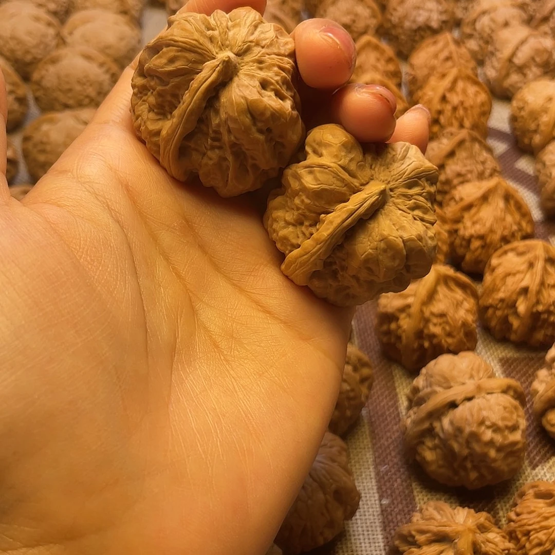 文玩核桃把件蛙蛙一帆风顺