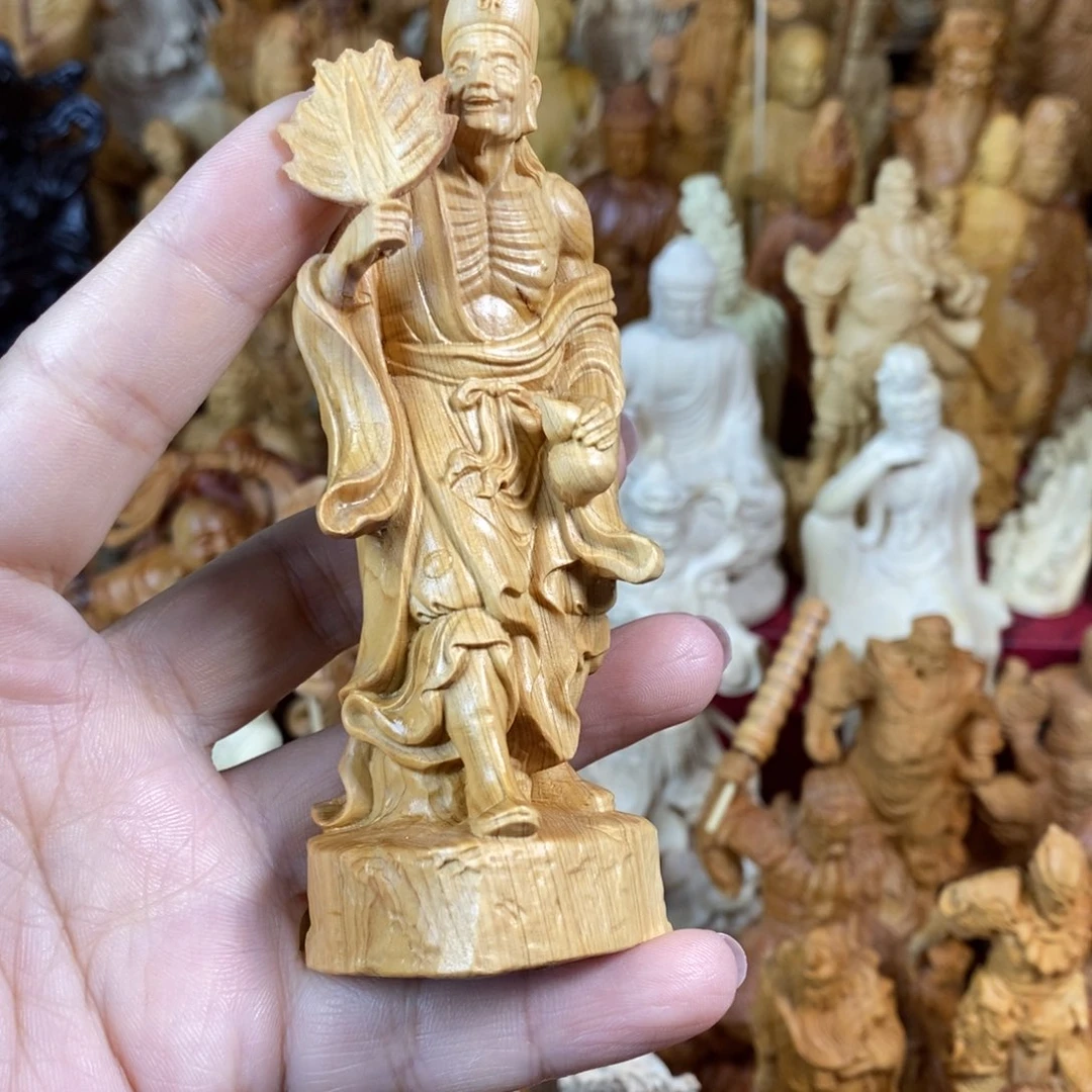 木济公12高崖柏摆件