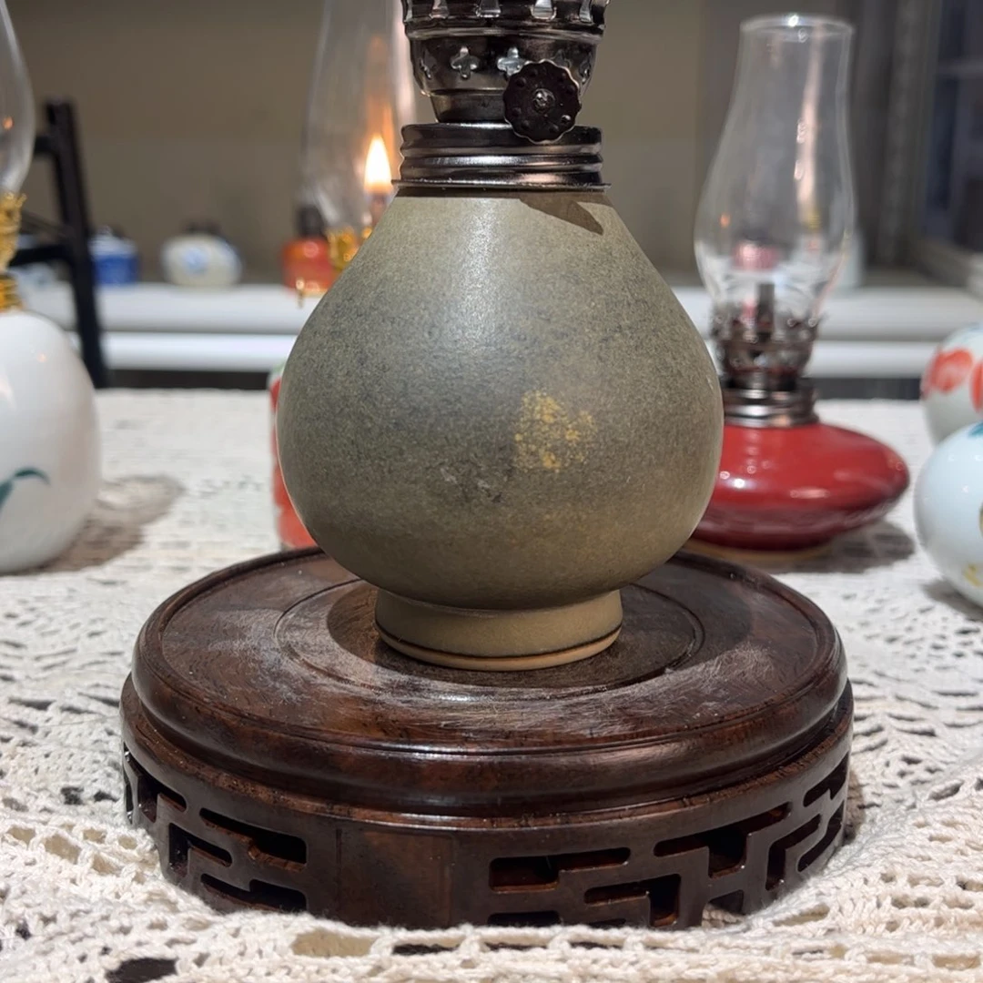 摆件景德镇陶瓷香薰灯