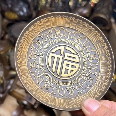 铜制文玩把玩物件