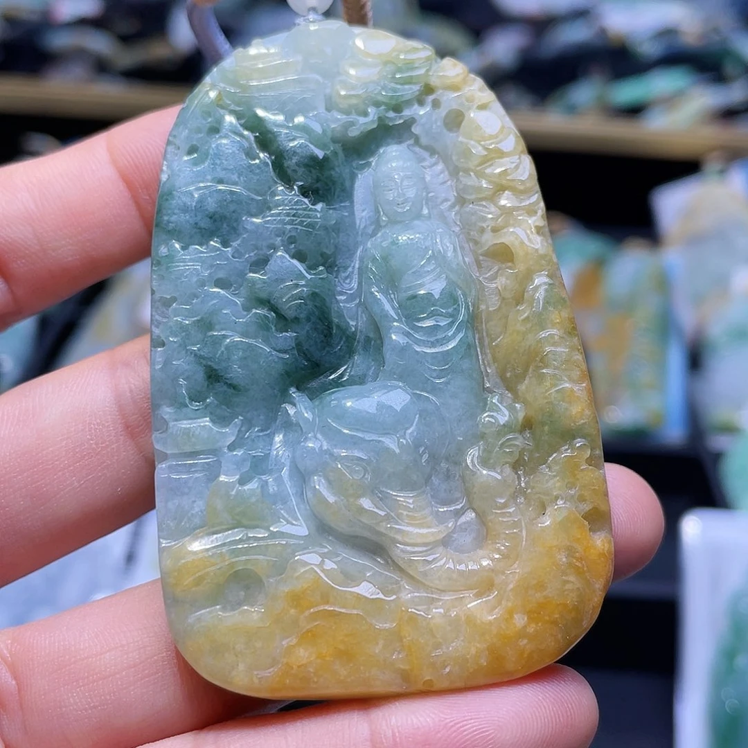 颈饰未镶嵌翡翠一个