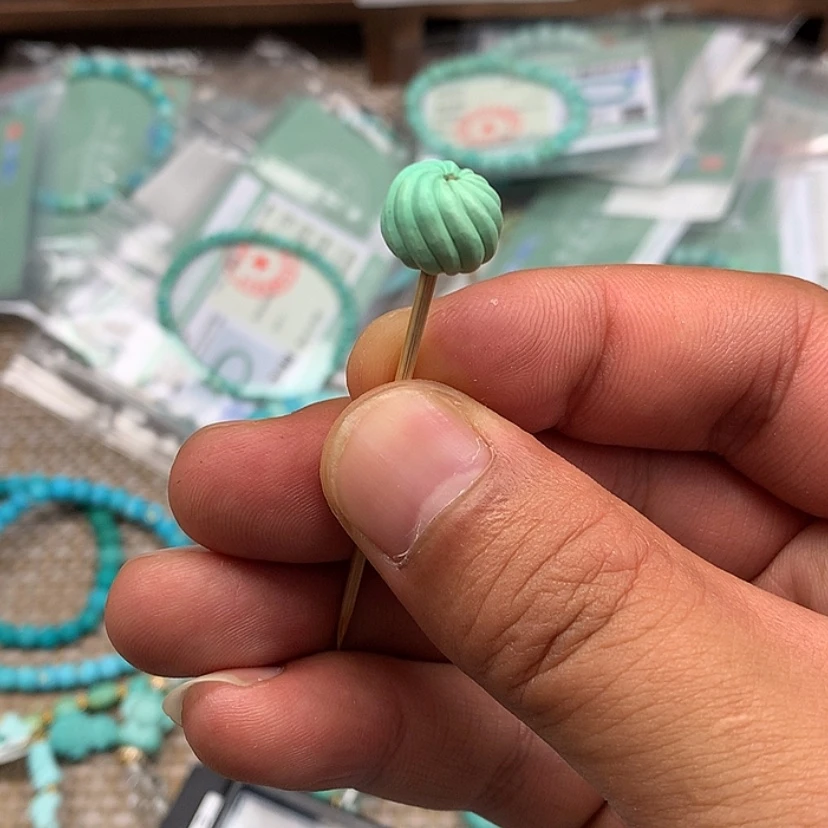 【闪购商品】绿松石未镶嵌颈饰17