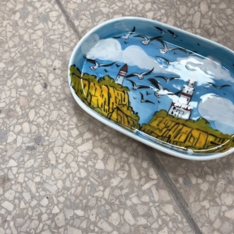 炉景德镇釉下手绘陶瓷