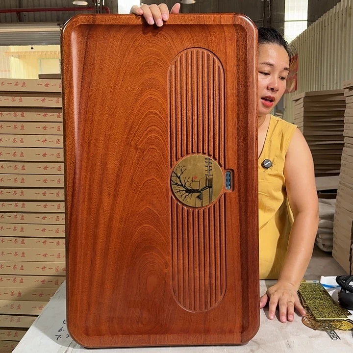 花梨木茶盘73*43尺寸